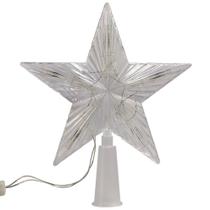 Estrela Ponteira para Árvore de Natal Colorida LED Colorido