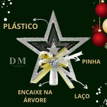 Estrela Ponteira Topo Para Arvore De Natal Enfeite Natalino