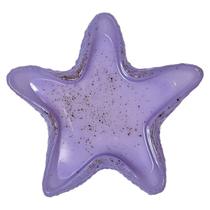 Estrela Porta Objeto Ou Pendurar Resina Roxo-Lilás Com Areia - M3 Decoração