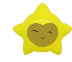 Estrela Wish Disney Feliz (Brilha no Escuro) - Toyng