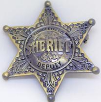 Estrela Xerife Sheriff Cowboy Velho Oeste
