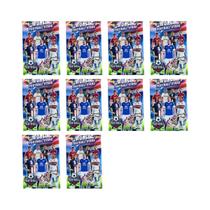 Estrelas Do Futebol Mundial 9 Cartas Por Pacote Coleção De Cartões Dourados 335 Peças Caixa Presente