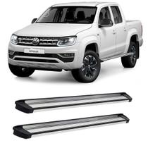Estribo amarok 2010 a 2017 2018 2019 cab dupla alumínio Estribo amarok 2010 a 2017 2018 2019 cab dupla alumínio