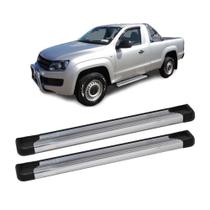 Estribo Amarok 2010 em diante Cabine Simples Aluminio Estribo Amarok 2010 em diante Cabine Simples Aluminio