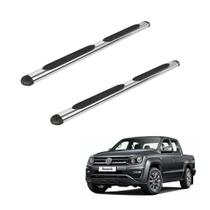 Estribo Amarok 2020 2021 2022 Cabine Dupla Oval Cromado