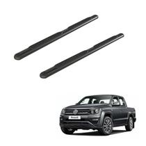 Estribo Amarok 2020 2021 2022 Cabine Dupla Oval Preto