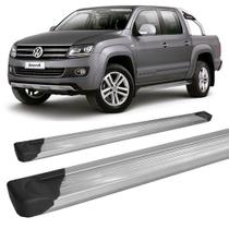 Estribo Amarok C/d Plataforma Alumínio Prata