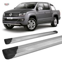 Estribo Amarok C/d Plataforma Aluminio Prata Estribo Amarok C/d Plataforma Aluminio Prata