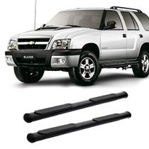 Estribo Blazer 2001 2002 2003 2004 2005 2006 Preto Oblongo