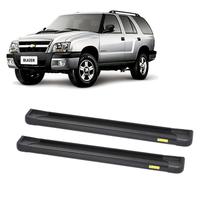 Estribo Blazer 2008 2009 2010 2011 Alumínio Preto Estribo Blazer 2008 2009 2010 2011 Alumínio Preto