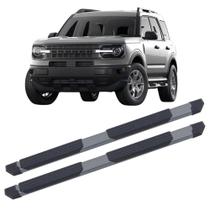 Estribo Bronco 2021 a 2024 Tubular Extreme CInza Estribo Bronco 2021 a 2024 Tubular Extreme CInza