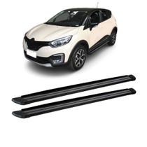 Estribo Captur 2017 a 2020 Preto Aluminio Slim Estribo Captur 2017 a 2020 Preto Aluminio Slim