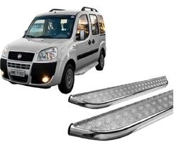 Estribo Chapa Cromado Fiat Doblo