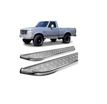 Estribo Chapa F-1000 1993 A 1999 Cabine Simples Cromado