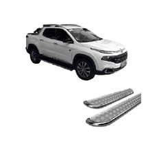 Estribo Chapa Fiat Toro Cromado Estribo Chapa Fiat Toro Cromado