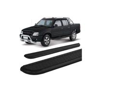 Estribo Chapa S10 S-10 1995 A 2011 Cabine Dupla Preto