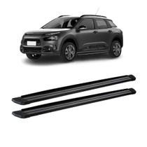 Estribo Citroen C4 Cactus 2019 em diante Preto Slim