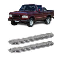 Estribo D20 1986 a 1996 Cromo Plataforma Estribo D20 1986 a 1996 Cromo Plataforma