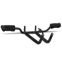 Estribo Dianteiro Cromo Forte Tubo Completo C/ Adaptação Titan 125/150 1995/08 / Fan 125 2005/08