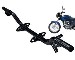 Estribo Dianteiro Pedal Moto Apoio Titan 150 2004 a 2008 pto