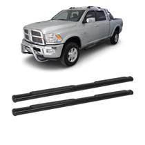 Estribo Dodge RAM 2012 2013 2014 2015 C Dupla Preto Oblongo