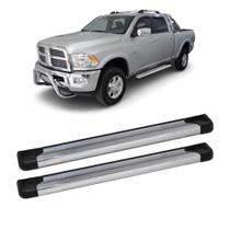 Estribo Dodge RAM 2012 a 2015 Cabine Dupla Cromo Aluminio Estribo Dodge RAM 2012 a 2015 Cabine Dupla Cromo Aluminio