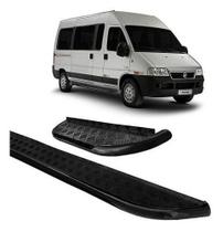 Estribo Ducato Teto Alto Par Chapa Preto Roda A Roda