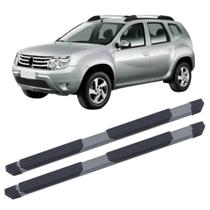 Estribo Duster 2010 2011 2012 2013 2014 2015 2016 2017 Cinza