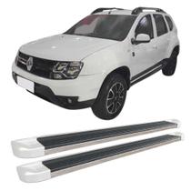 Estribo Duster 2010 2011 2012 2013 2014 2015 2016 Branco