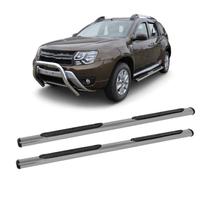 Estribo Duster 2012 2013 2014 2015 2016 2017 Prata Oblongo Estribo Duster 2012 2013 2014 2015 2016 2017 Prata Oblongo