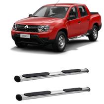 Estribo duster oroch 2016 2017 2018 2019 2020 cromado