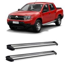 Estribo duster oroch 2016 2017 2018 2019 alumínio infinity