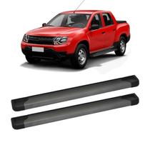 Estribo Duster Oroch Express 2017 2018 2019 Alumínio Grafite