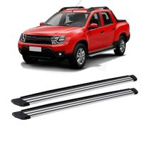 Estribo Duster Oroch Expression 2016 Anodizado Aluminio Slim