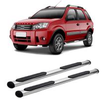 Estribo Ecosport 2003 A 2012 Cromado Oblongo Estribo Ecosport 2003 A 2012 Cromado Oblongo