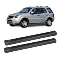Estribo EcoSport 2004 a 2012 Aluminio Preto Estribo EcoSport 2004 a 2012 Aluminio Preto