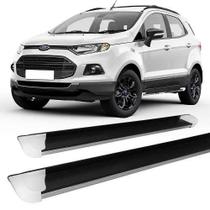 Estribo Ecosport 2013 A 2017 Personalizado Alumínio Branco