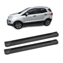 Estribo EcoSport 2013 a 2020 Preto Alumínio