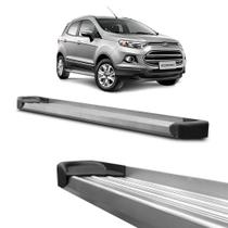 Estribo Ecosport 2013 em Diante Plataforma De Alumínio Prata