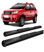 Estribo Ecosport Até 2012 Oblongo Oval Preto