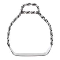 Estribo em Inox Torcido Piteira 29132