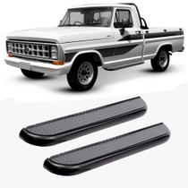 Estribo F1000 1982 A 1989 1990 1991 1992 Cab Simples Preto