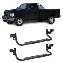 Estribo F250 2011 2012 Cabine Simples Preto