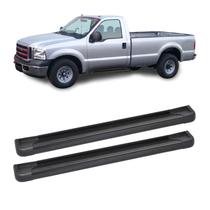 Estribo F350 1999 2000 2001 2002 2003 Cabine Simples Preto