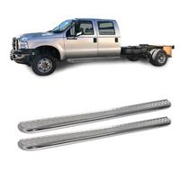 Estribo F4000 1999 2000 2001 2002 2003 Cabine Dupla Cromado Estribo F4000 1999 2000 2001 2002 2003 Cabine Dupla Cromado