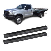 Estribo F4000 1999 2000 2001 2002 2003 Cabine Simples Preto Estribo F4000 1999 2000 2001 2002 2003 Cabine Simples Preto