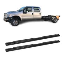 Estribo F4000 1999 2000 2001 2002 a 2012 Cabine Dupla Preto Estribo F4000 1999 2000 2001 2002 a 2012 Cabine Dupla Preto