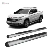 Estribo Fiat Toro Oblongo Oval Grafite