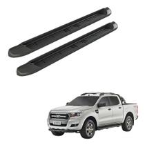 Estribo Ford Ranger 2013 2014 2015 2016 2017 Plástico Preto