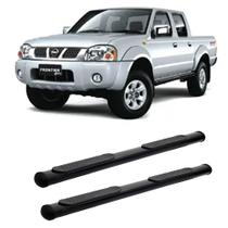Estribo Frontier 2002 A 2007 Cabine Dupla Preto